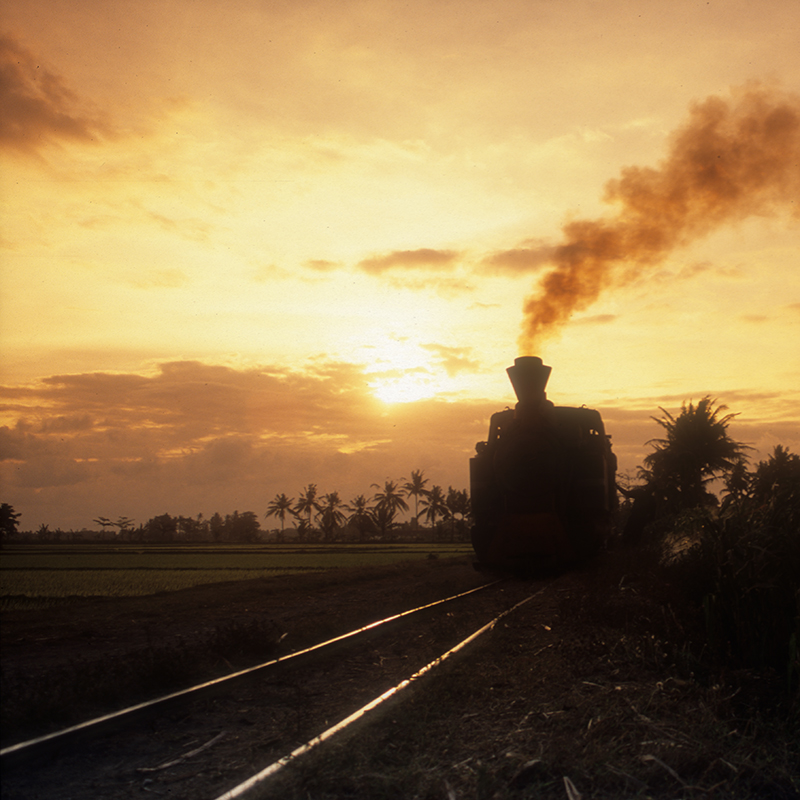 Indonesien Java Eisenbahn