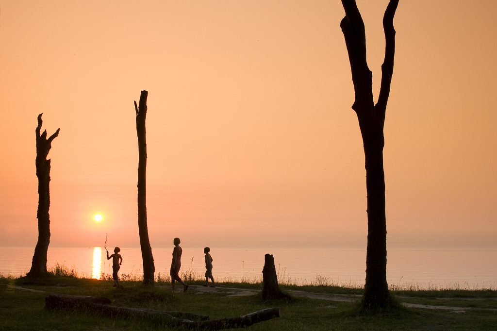 Sonnenuntergang Strand Sommer