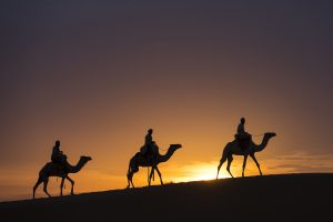Mauretanien Karawane Wüste