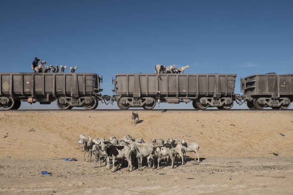 Mauretanien Erzzug Wüste