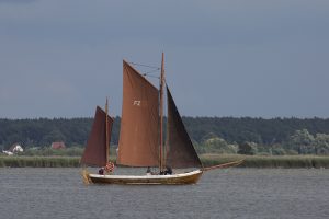 Ostsee historisch Segelboot