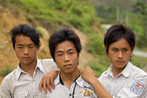 Portrait Männer Hmong