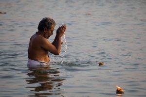 Varanasi Ganges Gebet