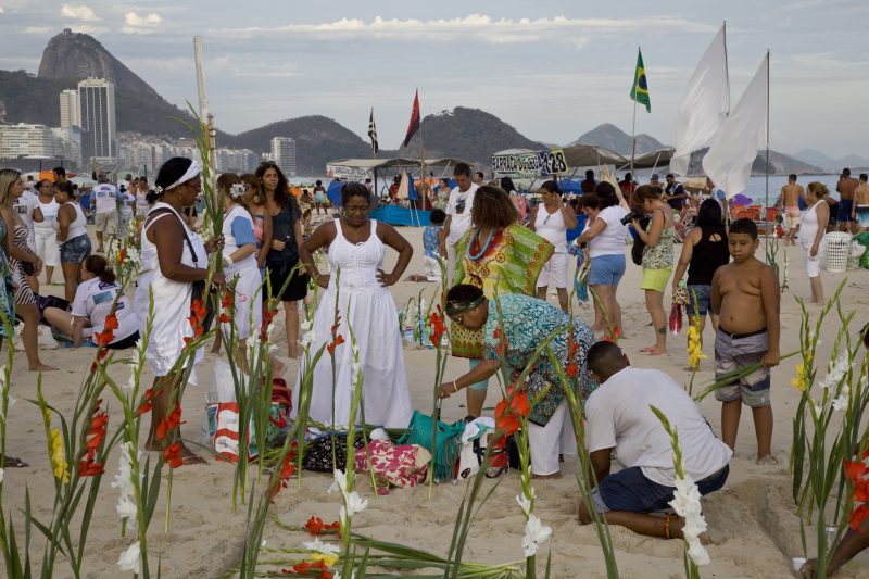 Braslien Rio de Janeiro Copacabana Ipanema Leblon Beach newyears eve