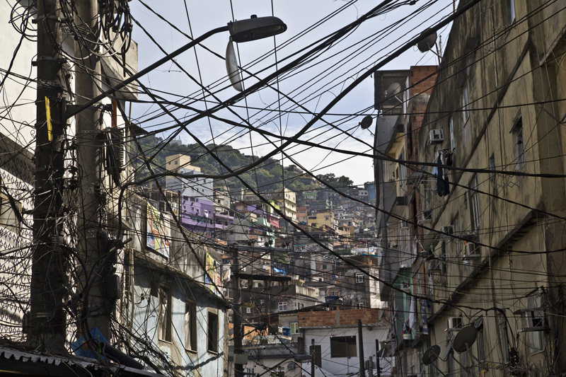Braslien Rio de Janeiro Zuckerhut Corcovado Favela Rochina