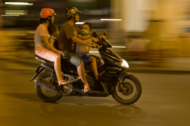 Vietnam Hanoi Mopeds 