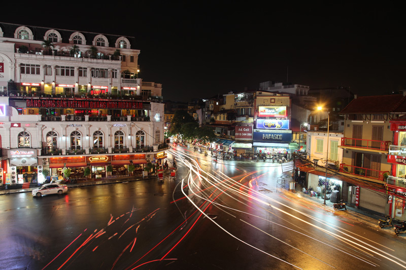 Vietnam street photography Hanoi Dance of Light