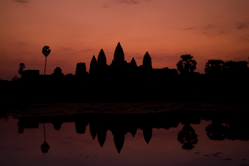 Angkor What sunrise