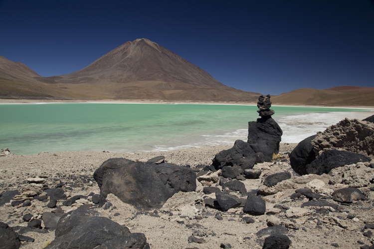 Bolivien Altiplano Anden Uyuni Salt Lake La Paz Laguna Verde