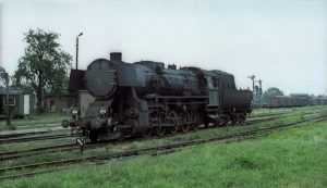 Polen Dampflok Eisenbahn