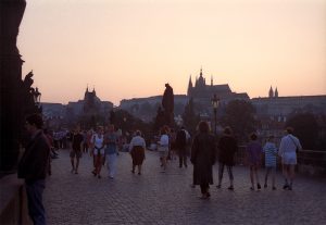 Prag Karlsbrücke CSSR