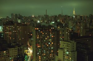 Sao Paulo Nachtaufnahme