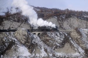 China Dampflok Eisenbahn