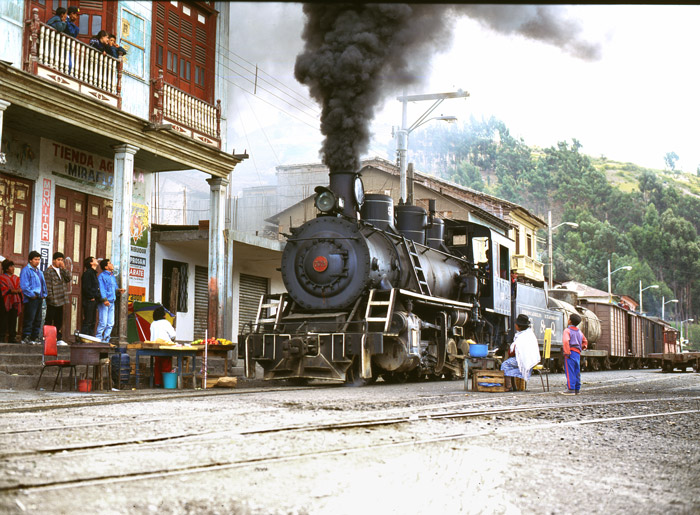 Ecuador Eisenbahn Dampflok