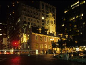 USA Boston Townhall