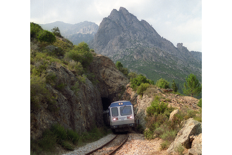 Korsika Eisenbahn Schmalspur
