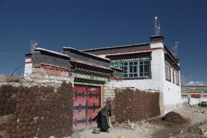 Tibet Traditionelles haus