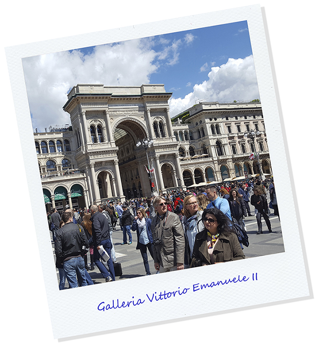 Italien Mailand Galleria Vittorio Emanuele