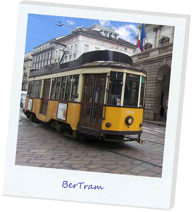 Straßenbahn Tram Mailand Milan