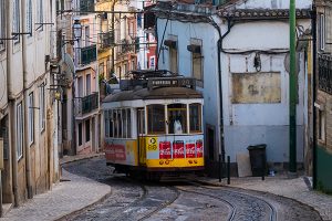 Lissabon Alfama Tram