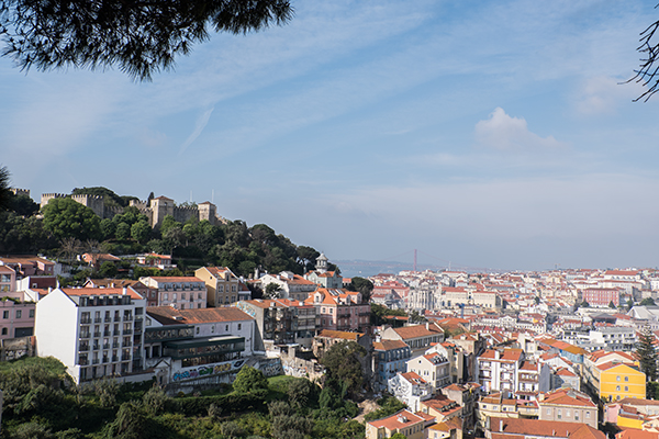 Lissabon view Point aussicht