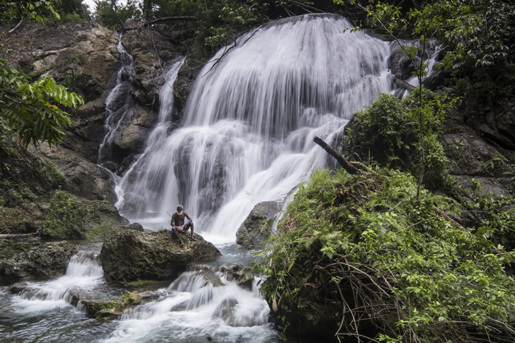 Vanuatu Losinwei Wasserfall