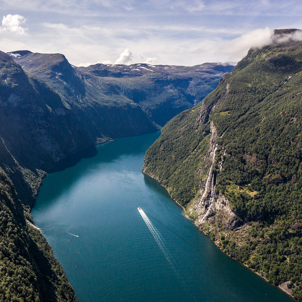 Norwegen Geiranger Fjord