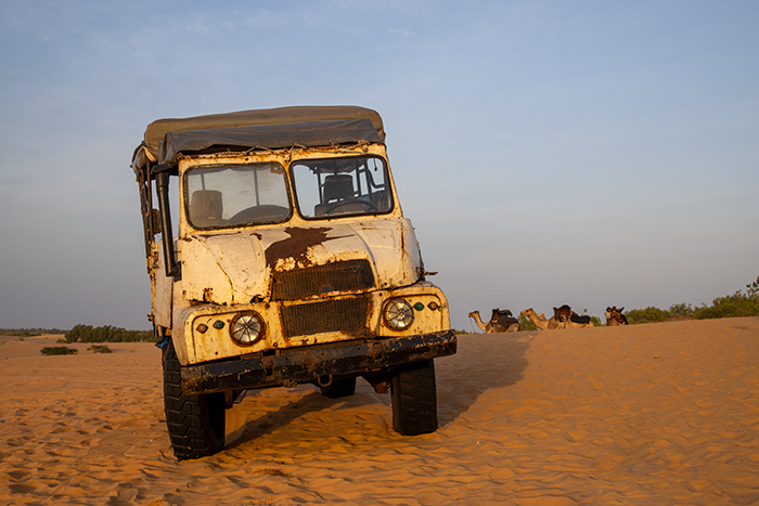 Sahara Wüste Transport