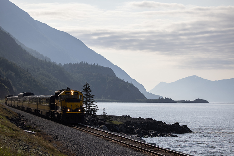 Alaska Railway Train