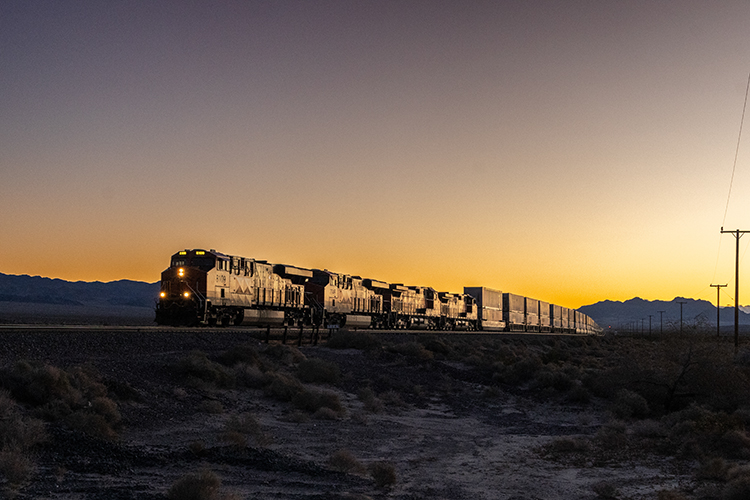 USA Mojave Eisenbahn