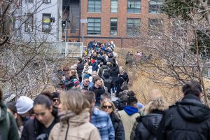 NYC Highline overcrowded