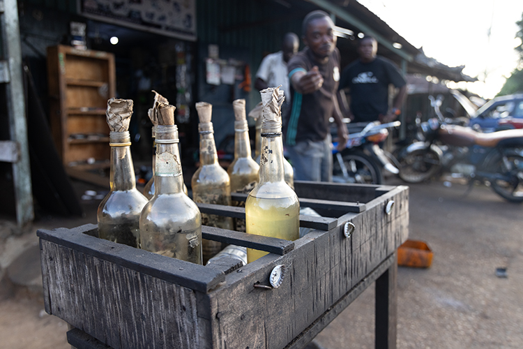 Congo Oesso Tankstelle